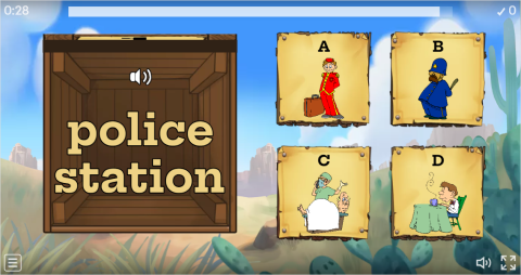 Places In A City ESL Interactive Open The Box Worksheet