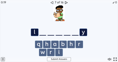 Places In A City Interactive Spell The Word Worksheet