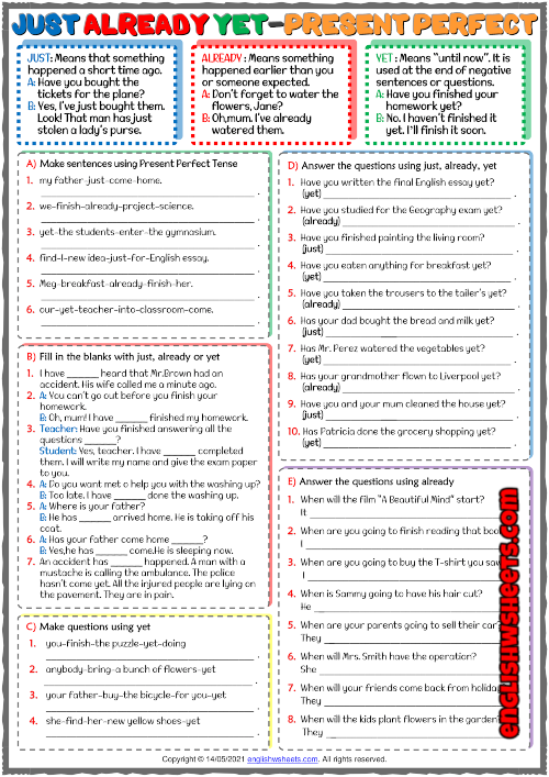 just-already-yet-esl-grammar-exercises-worksheet