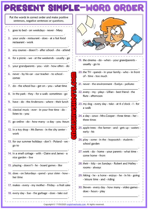 present-simple-tense-esl-word-order-exercise-worksheet