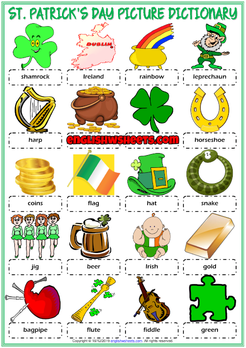 st-patrick-s-day-esl-picture-dictionary-worksheet-for-kids