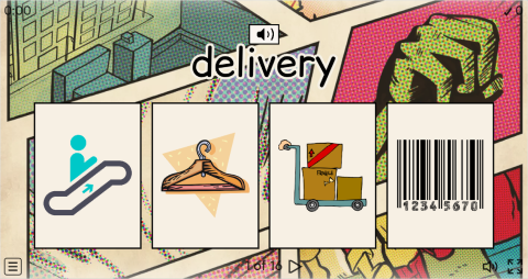 Shopping ESL Interactive Vocabulary Quiz