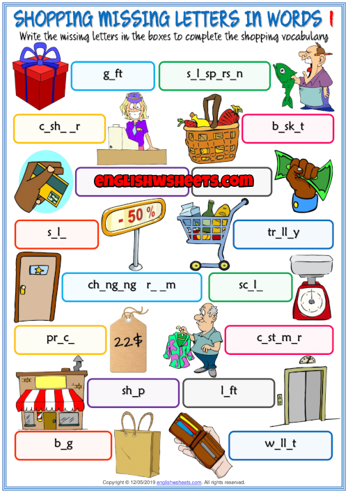 shopping-vocabulary-missing-letters-in-words-worksheets