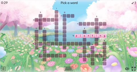 Spring ESL Interactive Crossword Puzzle