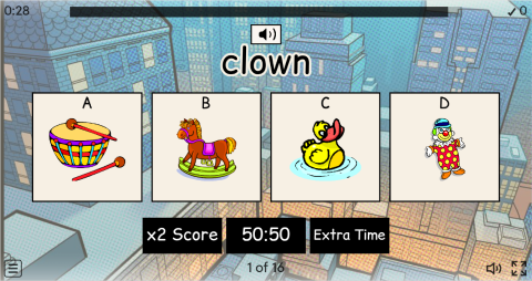 Toys ESL Interactive Vocabulary Quiz Show