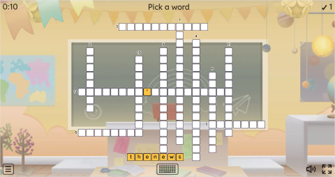 TV Programmes ESL Interactive Crossword Puzzle