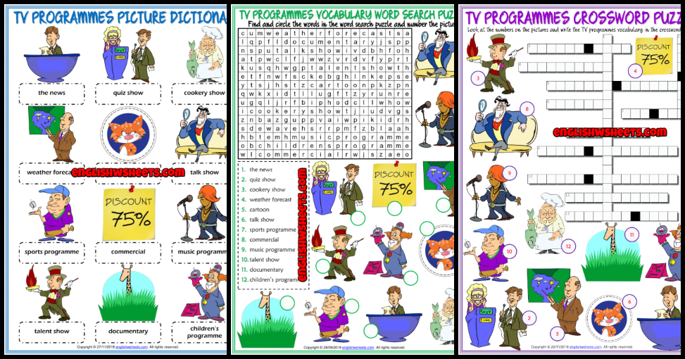A fun TV news role play- working wit…: English ESL worksheets pdf & doc