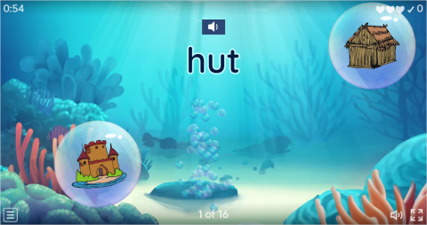 Types of Houses ESL Vocabulary Flying Fruit Game