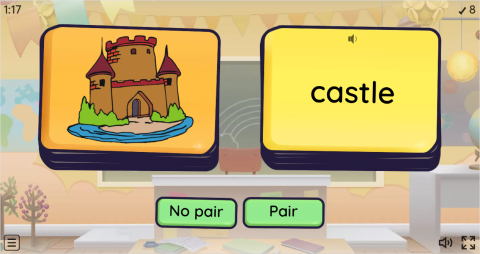 Types of Houses ESL Pair or No Pair Worksheet