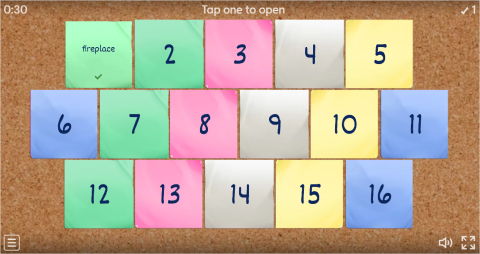 Winter ESL Interactive Open The Box Worksheet