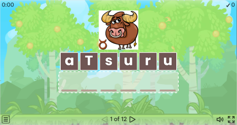 Zodiac Signs Vocabulary ESL Interactive Anagram